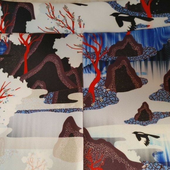 Handmade Japanese Style A-Line Colorful Skirt - Picture 6 of 10